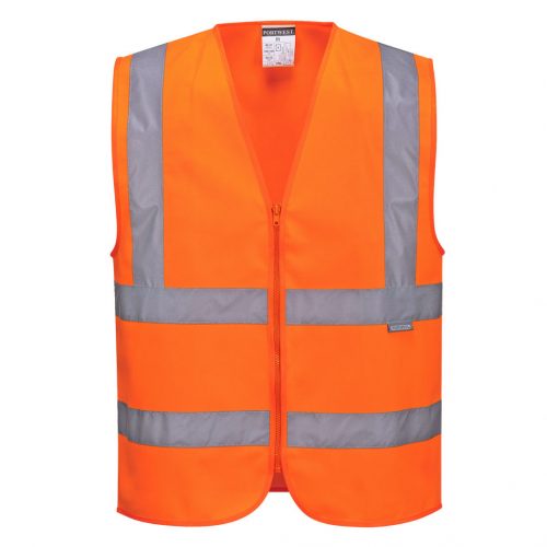 Portwest Hi-Vis cipzáras mellény