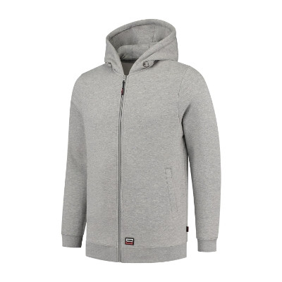 Hooded Sweat Jacket Washable 60°C felső unisex