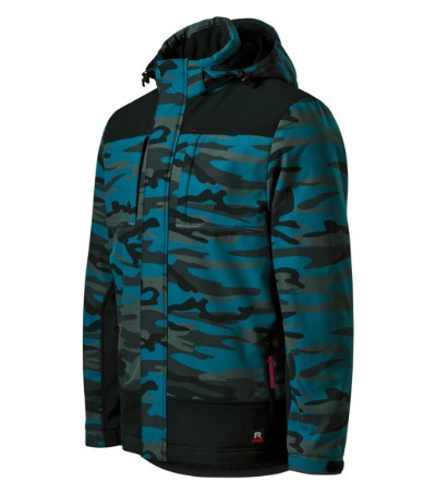 Vertex Camo téli softshell kabát férfi