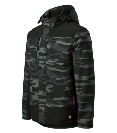 Vertex Camo téli softshell kabát férfi